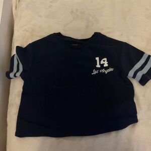 Cat & Jack Navy Blue Los Angeles Tee